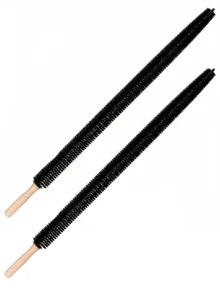 1/2pc Flexible Dryer Lint Brush, Dryer Vent Cleaning Brush– 29.9 Inch Long Brush With 25.6 Inch Dense Nylon Bristles. Ideal For Dryer Vent, Delivers Effortless Deep Cleaning Power To Remove Dirt Effectively. Durable Design Ensures Easy Maneuvering - Black - View 10