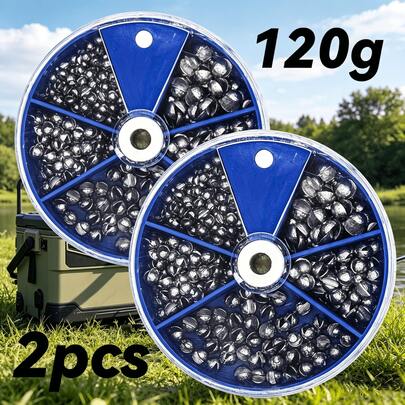 Bộ 2 chì câu chống cắn nhiều kích cỡ, chì câu có thể tháo rời, phù hợp cho câu cá nước ngọt, nước mặn, câu phao và các tình huống cần điều chỉnh trọng lượng dây câu. Chì câu nhiều kích cỡ có thể tháo rời, dễ dàng điều chỉnh dây câu cho mỗi chuyến đi, tránh dây câu bị rối và chì câu cố định.