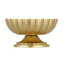 WAXJJDW 2/10pcs Vintage Gold Composite Flower Vases, 4 Inch Small Pedestal Metal Urn Vases, Elegant Centerpiece For Wedding, Party And Home Dining Table Decor - Lotus Flower Vase - View 23