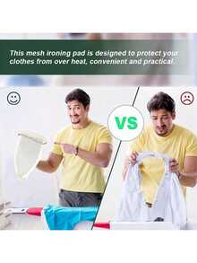 Universal Anti-Scald Iron Soleplate Protective Cover, Non-Stick Heat-Resistant Protective Shield, Suitable For All Fabrics, Easy To Install, Essential Home And Apartment Accessory - View 8