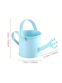 1 pieza Rociador floral de metal pequeño para jardinería, Regadera mini - Multicolor - Ver 3