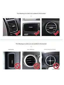 Universal Windshield Car Phone Holder, 360° Rotating Mobile Cell Support Smartphone Mount Stand - Compatible With IPhone - A - View 5