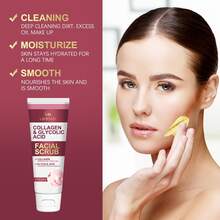 Tẩy tế bào chết Collagen & Glycerin - Làm sạch sâu và thanh lọc, làm dịu da nhạy cảm, nuôi dưỡng, chuẩn bị da - Thích hợp sử dụng hàng ngày. - Collagen - Xem 7