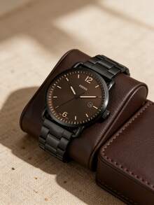 FOSSIL 通勤及日常佩戴：石英表，走时流畅，佩戴舒适实用 FS5277 - 黑色 - 查看 3