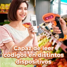 Lector de Código de Barras Inalámbrico lector de codigo de barras escaner - Ver 9