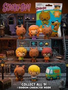 Monogram Warner Bros 6个官方授权史酷比神秘盲盒3D收藏角色模型，随机人偶玩具装饰礼品 - 多色*6 - 查看 9
