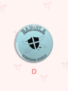1個/6個 4.4cm/1.73in KATSEYE 成員姓名與Logo徽章，亮片背景Logo徽章包含 Sophia、Yoonchae、Megan、Daniela、Manon 和 Lara，復古風格衣物包包背包裝飾胸針，送給 KATSEYE 粉絲的完美禮物 - 彩色 - 查看 14