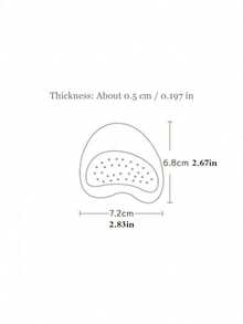 1-2-5 Pairs Soft Shock-Absorbing Anti-Slip Sweat-Absorbing Forefoot Pads, Suitable For Summer Sandals And Women's High Heels - Multicolor - View 11