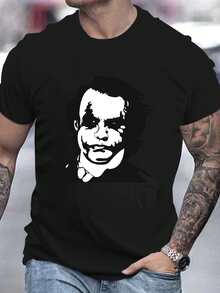 Men T-Shirts - 黑色 - 查看 1