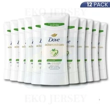 Dove Advanced Care Cool Essentials 72H Odor Protection Stick Deodorant 2.6 Oz Pack Of 12 - Multi Scents - View 11