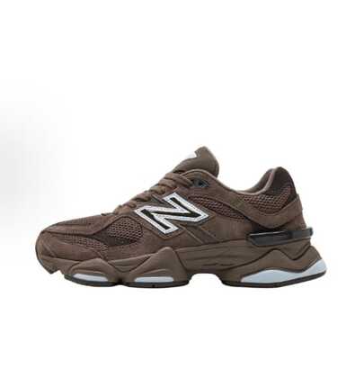  New Balance NB9060 Comfortable And Versatile Running Shoes, Unisex, Dark Brown