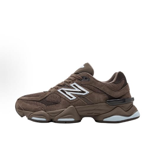  New Balance NB9060 Comfortable And Versatile Running Shoes, Unisex, Dark Brown