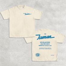 2026 New Summer THE ICEMAN Drake Vintage Tee Unisex Rap Shirt Music Fans Gift For Him Her Y2K Women Men Graphic Tee Casual Short Sleeve Crew Neck Summer Concerts Casual Daily Wear Pure Cotton T-Shirt - 杏色 - 查看 8