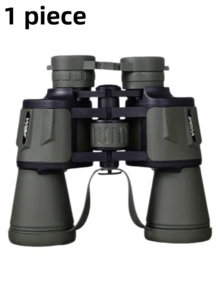 1pc 10x50 High-Powered Waterproof Compact Binoculars For Adults, Suitable For Birdwatching, Hunting, Camping, Travel, Hiking, Sports, Stargazing, Christmas, Birthday Gift For Men - Multicolor - View 2