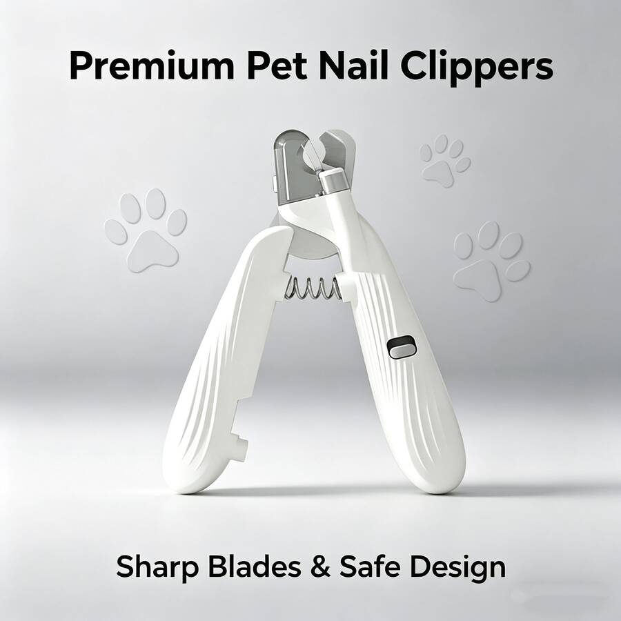 Dog Nail Clippers With Safety Lock - Easy-To-Use Grooming Tool For Beginners - View 1