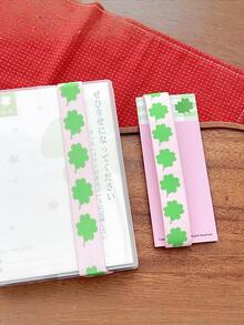 1Pc Elastic Planner Bands Elastic Bookmarks Elastics Rope Bands Strap Notebook Stretchy Band For School Office Travel Journals Planner Reader Supplies - Conventional - View 3