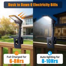 Senmeo 1Pack Solar Clip Light - 6500K Solar Clip Light - View 2