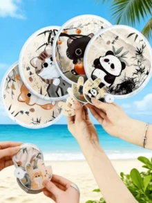 Bộ 2 quạt xếp hình mèo may mắn - Thiết kế hình mèo may mắn, 2 trong 1 làm mát và chống nắng, cầm tay di động kèm túi đựng, quạt đa chức năng với mặt sau phản quang giúp tăng cường ánh sáng, nhiều kiểu dáng để lựa chọn, phụ kiện mùa hè và quà tặng ngày lễ. - A - Xem 2