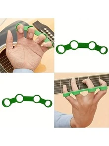 Dụng cụ kéo giãn ngón tay bằng nhựa ABS màu xanh lá cây dành cho đàn ghi ta và đàn piano, thiết bị luyện hợp âm, phụ kiện nhạc cụ - màu xanh lá - Xem 6