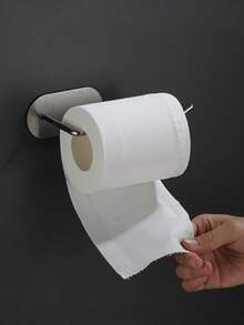Kitchen Paper Towel Holder/Rag Rack/Toilet Paper Roll Holder/Cling Wrap Wall Mount/Storage Shelf, Wall-Mounted - View 5