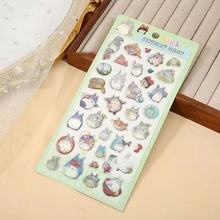 Nhãn dán pha lê 3D, hình hoạt hình dễ thương, màu trơn, nhãn dán nhựa epoxy dập nổi bóng, chất lượng cao, thiết kế bất đối xứng, độ bám dính cao, chống thấm nước, thích hợp để trang trí DIY, sổ tay, cốc, hành lý, nhật ký, món quà lý tưởng cho thanh thiếu niên và học sinh. - Nhiều màu - Xem 6