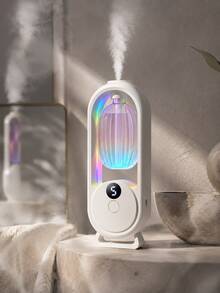 Diffuser Aromaterapi Ultrasonik yang Dipasang di Dinding, Diffuser Pewangi Isi Ulang Tanpa Pengeboran dengan Layar Digital, 5 Tingkat Kabut yang Dapat Diatur, Lampu Ambient 7 Warna, Pelembap Kabut Dingin yang Tenang, Cocok untuk Kamar Tidur, Kamar Mandi, Kantor, Hadiah Aromaterapi Rumah Mewah, Dilengkapi dengan 6 Pilihan Minyak Esensial yang Berbeda, Dekorasi Rumah Mewah, Set Hadiah Rumah Liburan - Set aromaterapi multi-aroma - View 7