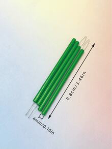 4pcs/Set Extra Long Plastic Sewing Machine Threader, Portable Threading Assist Tool, Quick And Easy Threading, Blue, Green, Pink, White Colors Available, Suitable For Professional Tailoring, Quilting And DIY Sewing - Extended Plastic Thread Threader - View 2