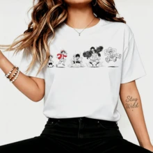 Luffyy Evolution Gear 5 One Piece Black And White Manga Graphic T-Shirt, Anime Casual Cotton T-Shirt For Fans - White - View 6
