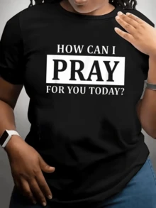 Frase inspiradora que transmite empatía y fe invitando a compartir esperanza y apoyo espiritual con quienes nos rodean camiseta de mujer cómoda casual con mensaje positivo elegante para uso diario - Negro - Ver 1