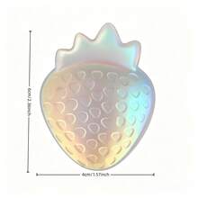 1个激光草莓手机支架，防摔手机支架，可爱3D水果造型手机气囊支架，兼容所有智能手机，美观实用，适合女孩子，是送礼佳品！ - 彩色 - 查看 4