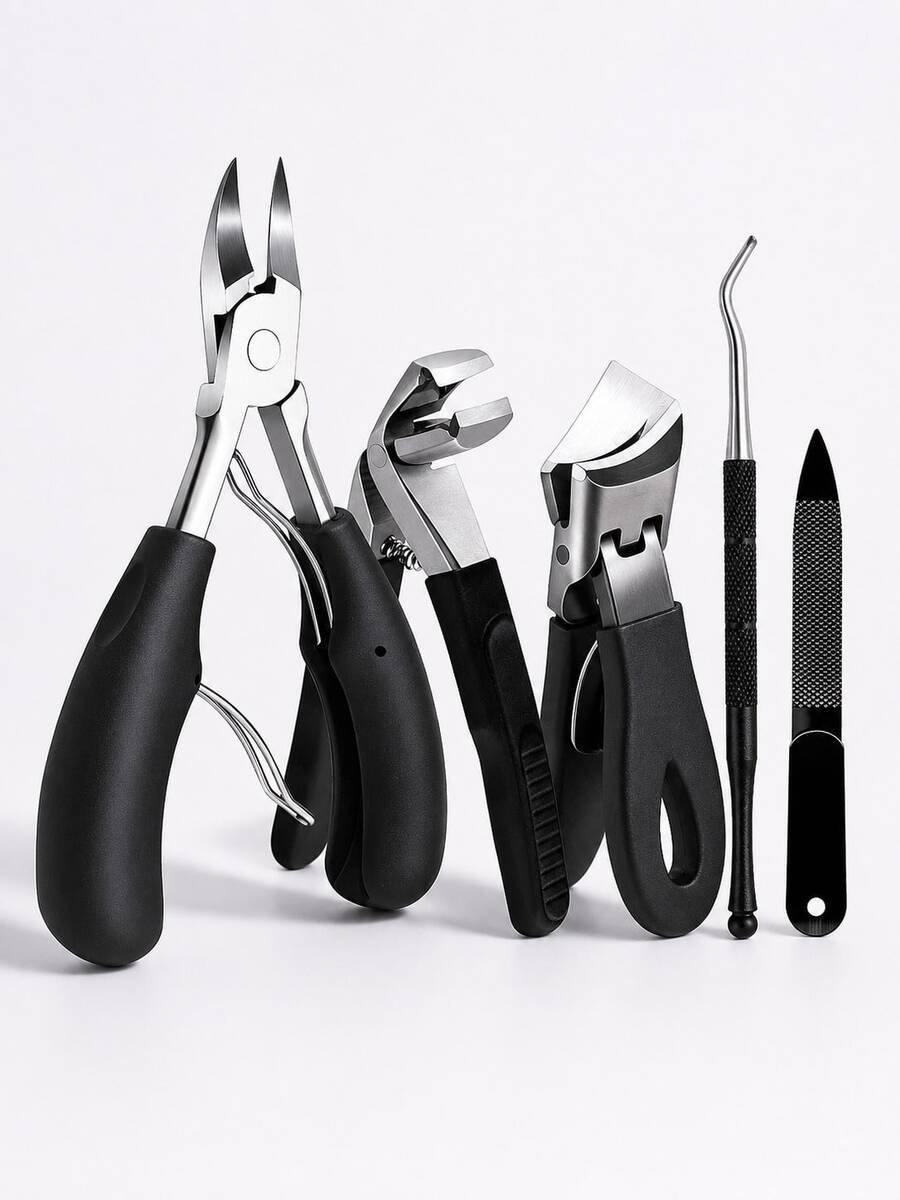 Bộ kìm cắt móng chuyên nghiệp độ chính xác cao, phù hợp cho móng dày, móng mọc ngược, cắt tỉa cạnh móng, dụng cụ làm móng, dụng cụ nghệ thuật làm móng, dụng cụ làm móng cho mùa tựu trường, làm móng, dụng cụ dán móng, dụng cụ chăm sóc móng - Nhiều màu - Xem 1