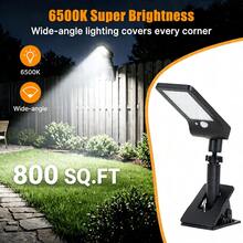 Senmeo 1Pack Solar Clip Light - 6500K Solar Clip Light - View 3