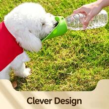 1pc Foldable Silicone Pet Water Bottle, Portable Travel Drinking Bowl, Suitable For Dogs And Cats, Leak-Proof Easy To Clean Outdoor Accessory, Perfect For Hiking And Camping - Multicolor - View 4