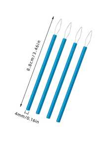 4pcs/Set Extra Long Plastic Sewing Machine Threader, Portable Threading Assist Tool, Quick And Easy Threading, Blue, Green, Pink, White Colors Available, Suitable For Professional Tailoring, Quilting And DIY Sewing - Extended Plastic Thread Threader - View 12