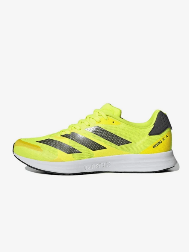 Adidas Adizero RC 4 Lace-Up Running Shoes For Men And Women, Model GX6662 - 黃色 - 查看 1