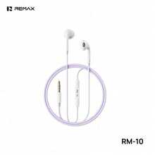 REMAX RM-10 有線立體聲耳機，內建控制線可切換歌曲與接聽電話，高品質有線耳機適用於線上課程、遊戲，相容 Android、電腦、平板 - 查看 12