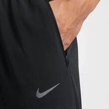 Nike Dri-FitSwoosh SS25 Stride 時尚柔軟舒適運動長褲 男款 黑色 - 黑色 - 查看 6