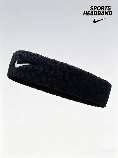  DIADEMA NIKE SWOOSH CLASSIC Diadema deportiva para hombre y mujer, sencilla y cómoda II5131