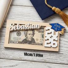 Personalized Graduation Gift Card Holder, 2026 Graduation Gift, High School Graduation, Graduate Gift, High School Graduate Gift, Postgraduate Graduation Gift, Graduation Souvenir, High School Graduate Gift, College Graduate Gift, Customized Graduation Gift - C-name Graduation Wallet - View 2