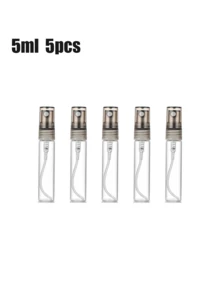 可攜式可補充香水噴霧瓶，迷你可補充香水噴霧瓶，化妝品精華水儲存容器，香水噴霧瓶，香水噴霧泵盒，迷你口袋錢包香水噴霧瓶，可補充香水分裝泵轉移工具 (2ml/3ml/5ml) - 彩色 - 查看 11