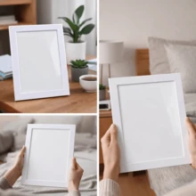 5/7/8 Inch Wooden Photo Frame Plant Specimen Holder Creative Desktop Ornament Picture Display Frame Fashion - Multicolor - View 2