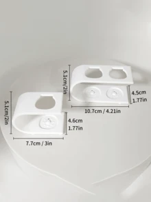 3D打印电动牙刷桌面收纳架，浴室台面储物架，带排水孔设计，可保护充电口免受残留物损坏，适用于浴室和宿舍。 - 查看 8