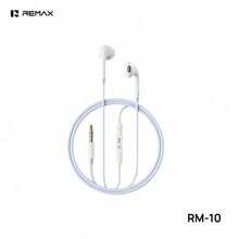 REMAX RM-10 有線立體聲耳機，內建控制線可切換歌曲與接聽電話，高品質有線耳機適用於線上課程、遊戲，相容 Android、電腦、平板 - 查看 20