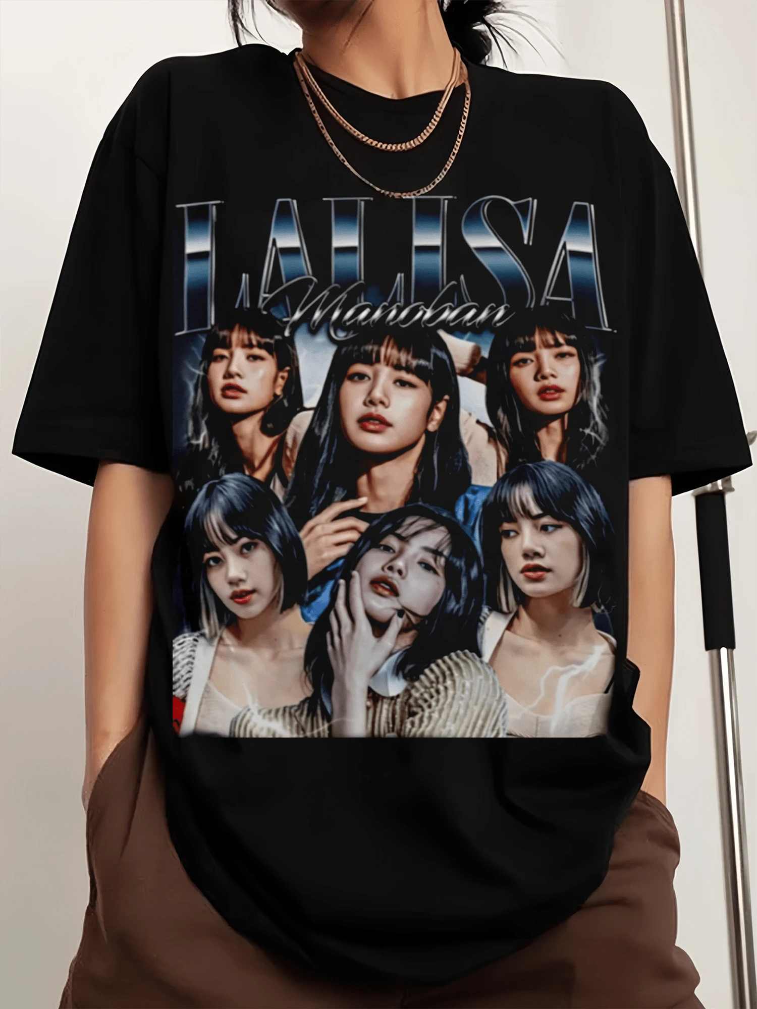 Women T-Shirts - Black - View 1