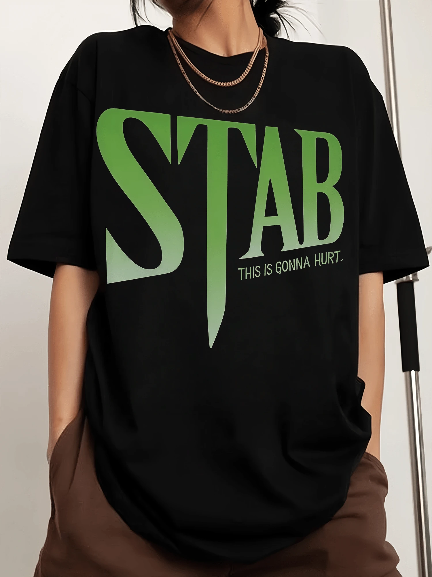 Women T-Shirts - Black - View 1