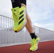 Adidas Adizero RC 4 Lace-Up Running Shoes For Men And Women, Model GX6662 - 黃色 - 查看 3
