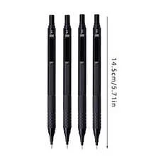 Metal Low Centre Of Gravity Automatic Pencil Set (0.5/0.7mm), Black 2B Graphite Leads, Suitable For Sketching, Artistic Drawing, School And Office Writing Includes 2 Pencils + 1 Box Of Leads + 2 Packaging Tubes Fine Writing Instruments - Multiple Styles - View 12