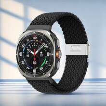 适用于三星 Galaxy Watch8/8 Classic 44mm/40mm/46mm/Ultra 2025 47mm 的编织金属表扣,可调节表带,Galaxy Watch 8 表带 - 彩色 - 查看 16