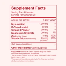 Miriyalyad Inositol Powder Multivitamin, Pink Lemonade Flavor – 4g Myo & D-Chiro Inositol, DIM, Zinc, Magnesium Glycinate, Vitamin D3 – Supports Women's Health, Cycle, Energy[Free Shipping ] - 3PCS - 查看 7