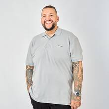 Men's Plus Size Polo Shirt Zero Kelvin Premium Piqué Elastane, Non-Cutting, Comfortable And Perfect Fit, Breathable, Elegant Casual Style, Large Sizes G1 G2 G3 G4 G5 - 淺灰色 - 查看 10